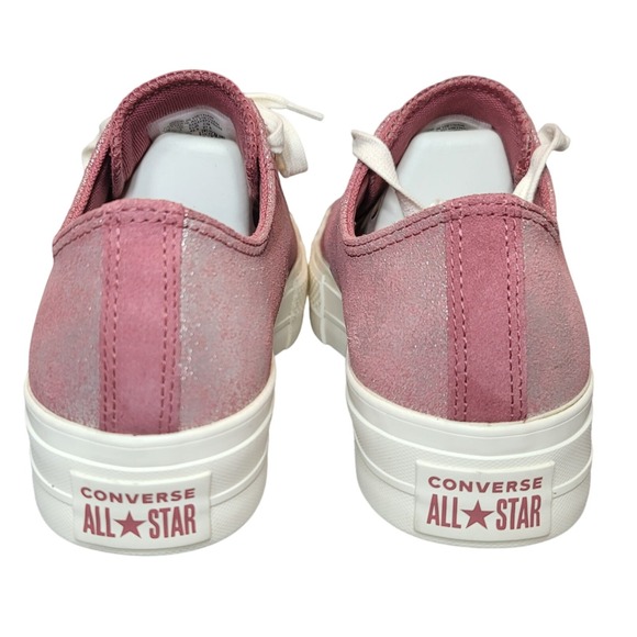 Converse Chuck Taylor All Star Lift Ox Mauve Platform Sneakers Women's Shoes - Picture 7 of 11